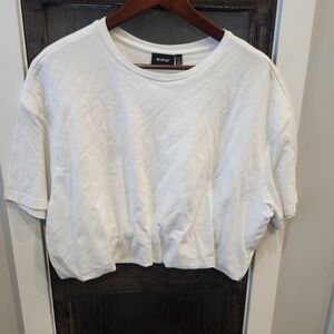 RD Style White Crop Top